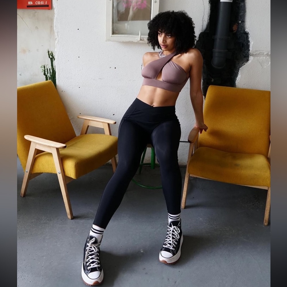 New Tatawear black leggings for pole dance, yoga , gym from Natalia Tatarinseva - Picture 4 of 5